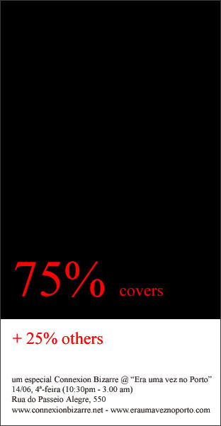 75% covers + 25% others 2006-06-14